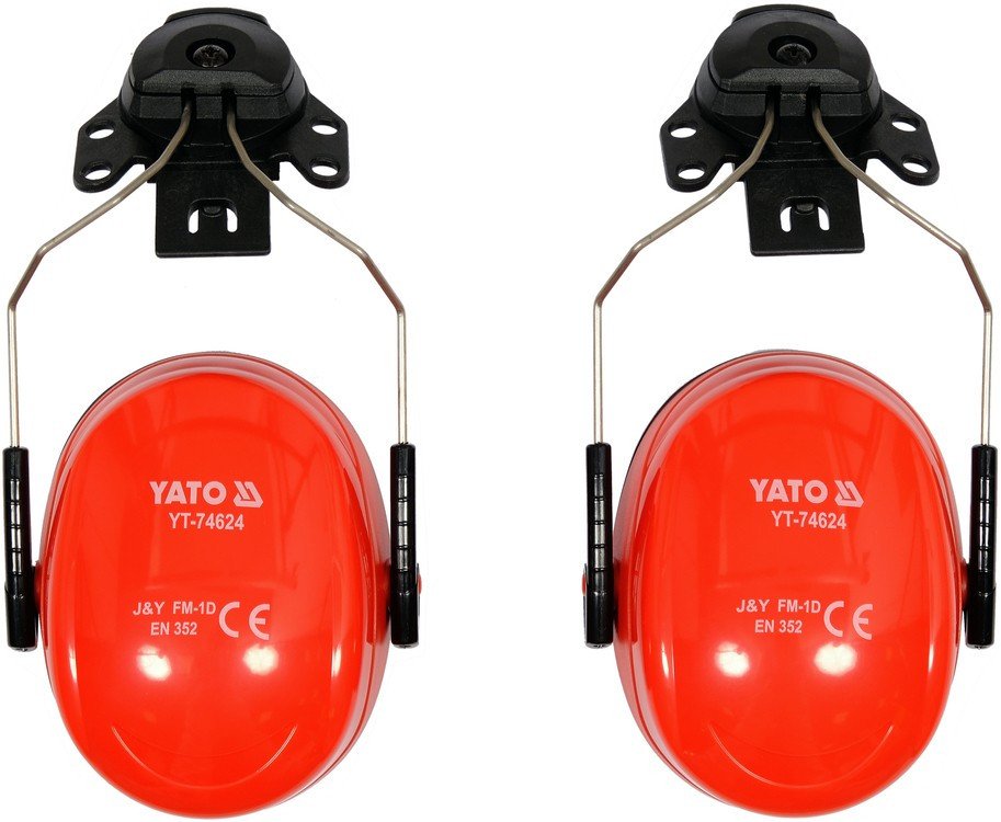 YATO Навушники шумозахисні YATO з кріпленням до каски  | YT-74624