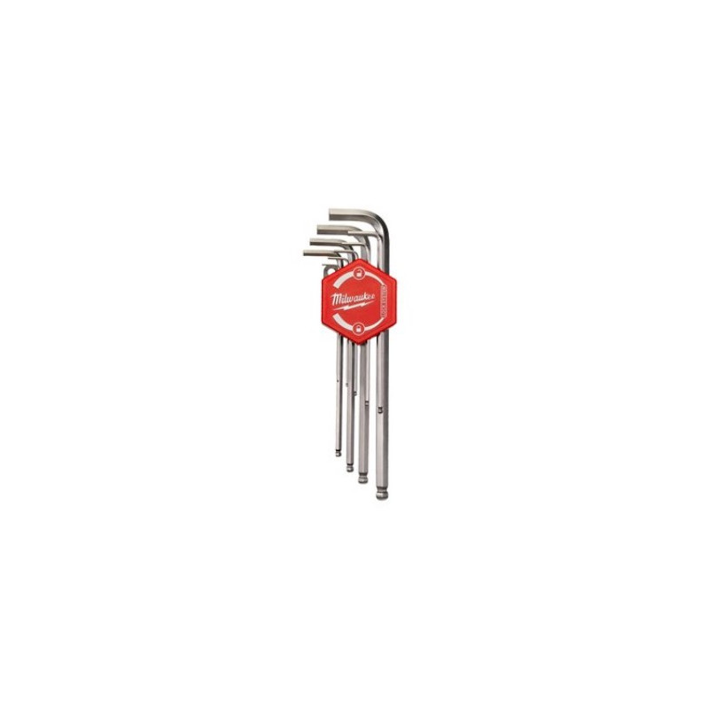 MILWAUKEE Набір шестигранних ключів, (9шт), (1 - 10мм) | 4932478621