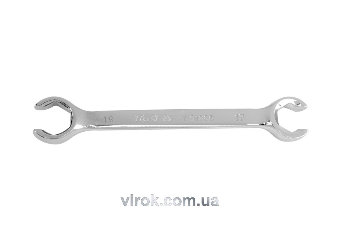 YATO Ключ накидний YATO : Відкритий, М= 17х19 мм, L= 195 мм  | YT-01385