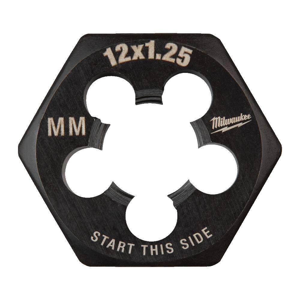 MILWAUKEE Плашка шестигранна, М12-1,25мм