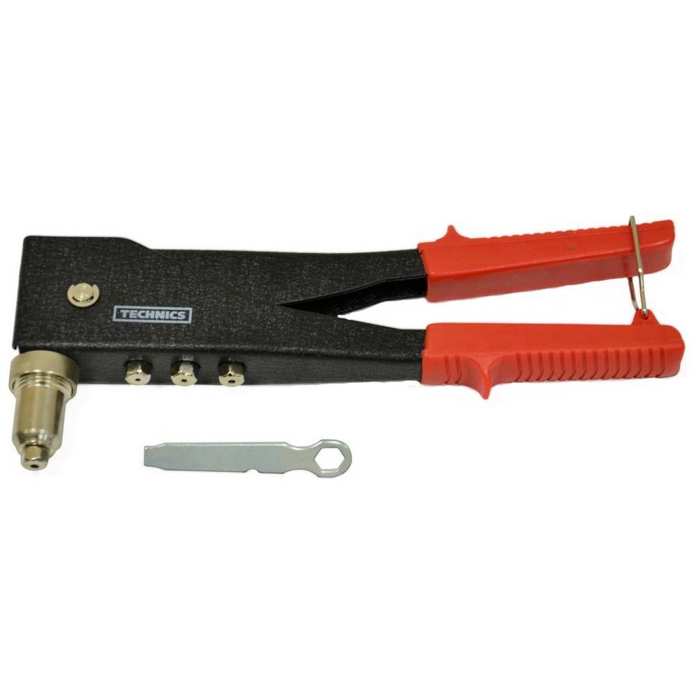 Заклепник металевий поворотний 90°, зі змінними головками Technics | 24-502