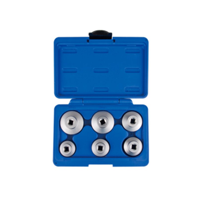 KING TONY Набор съемников маслянных фильтров (головки) 6 пр. | 9AE8006