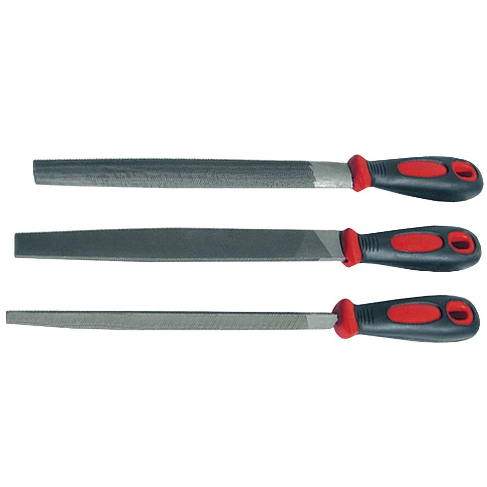 Набір напилків слюсарних, 200мм, 3шт Technics | 42-320