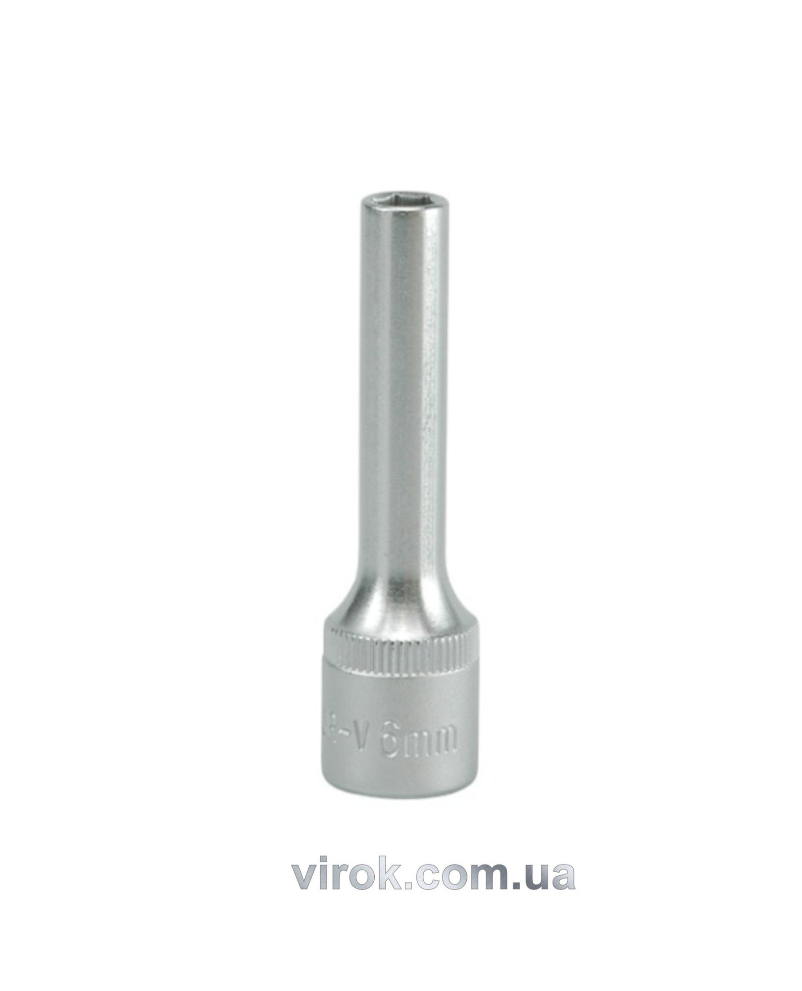 YATO Головка торцева 6-гранна YATO : подовжена, квадрат 3/8", М= 6 мм, L= 63 мм  | YT-3820