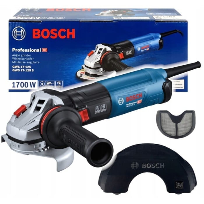 Кутова шліфмашина Bosch GWS 17-125 S Professional (1700 Вт, 125 мм) (06017D0300)