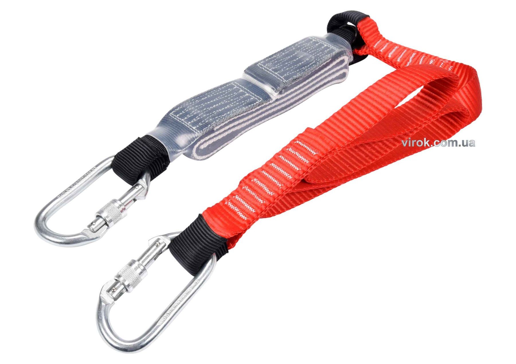 YATO Строп страхувальний з амортизацією YATO l=180 см, w=30 мм, з поліестерової стрічки + 2 карабіни