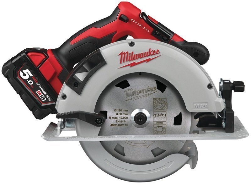MILWAUKEE Пила дисковая аккумуляторная бесщеточная M18 BLCS66-502X 4933464590 | 4933464590
