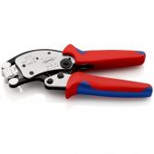 KNIPEX Інструмент для обжиму контактних гільз з поворотною головкою, з автоналаштуванням, 97 53 18 (