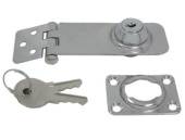 Петля із замком, нержавіюча сталь А2 (AISI 304)