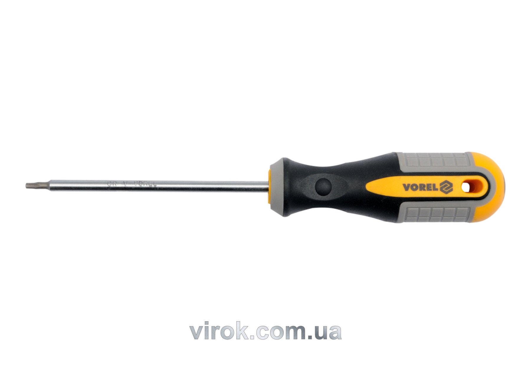 VOREL Викрутка зіркова : TORX-Security Т20 х 100 мм. CrV  | 60887