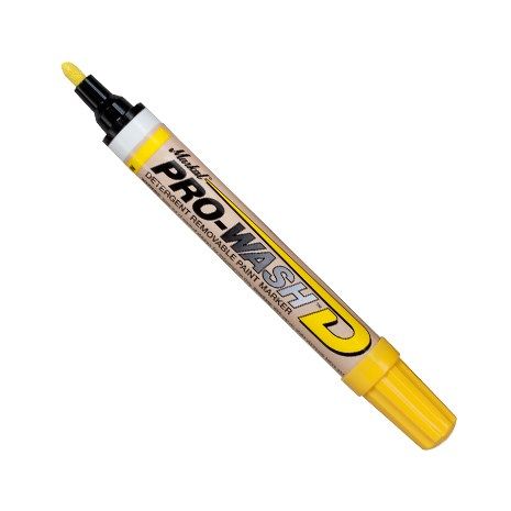 Смываемый маркер для временной маркировки Markal Pro-Wash D желтый 97011