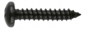 Шуруп-саморез по металлу DIN 7981 полукруглая головка 3,5х 9,5 цинк черного цвета