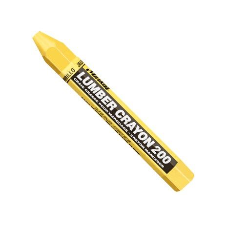 Мягкий карандаш для древесины Markal Lumber Crayon #200 (желтый) 80351