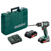 Акумуляторний дриль-шуруповерт Metabo PowerMaxx BS 18L BL (18 В, 2х2 А*год, 60 Нм) (602326500)