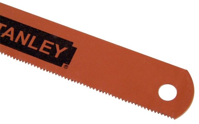 STANLEY 2-15-906 Полотно ножовочное TPI 24 300мм (5шт.) для черных металлов, нержавейка на блистере