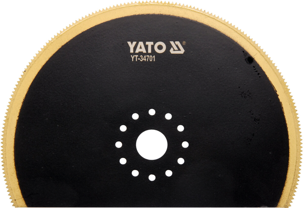 YATO Полотно-насадка різальне для реноватора YT-82223 YATO по дереву і металу, півдиск Ø= 100 мм  | 