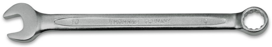 48-253 Ключ рожково-накидной Cr-V, Konner, 9 мм