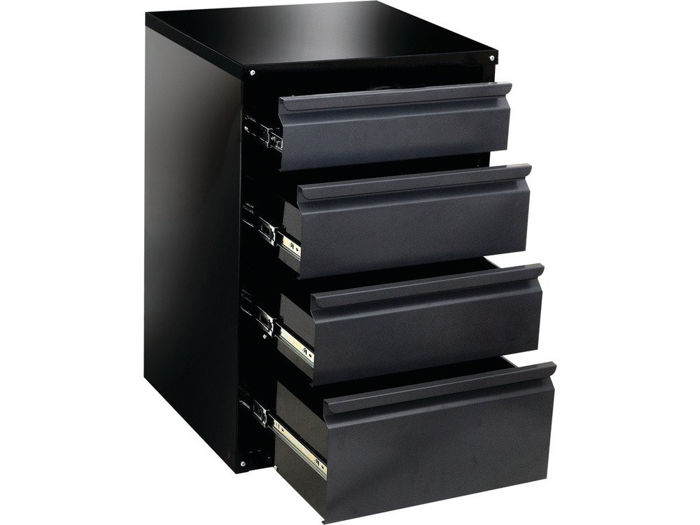 Шафа для майстерні з 4 шуфлядами VOREL 775x 525x 485 мм, з лакованої бляхи [1]