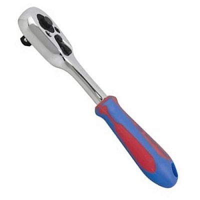 KING TONY Трещотка 1/4" 140мм starter | 2766-55G