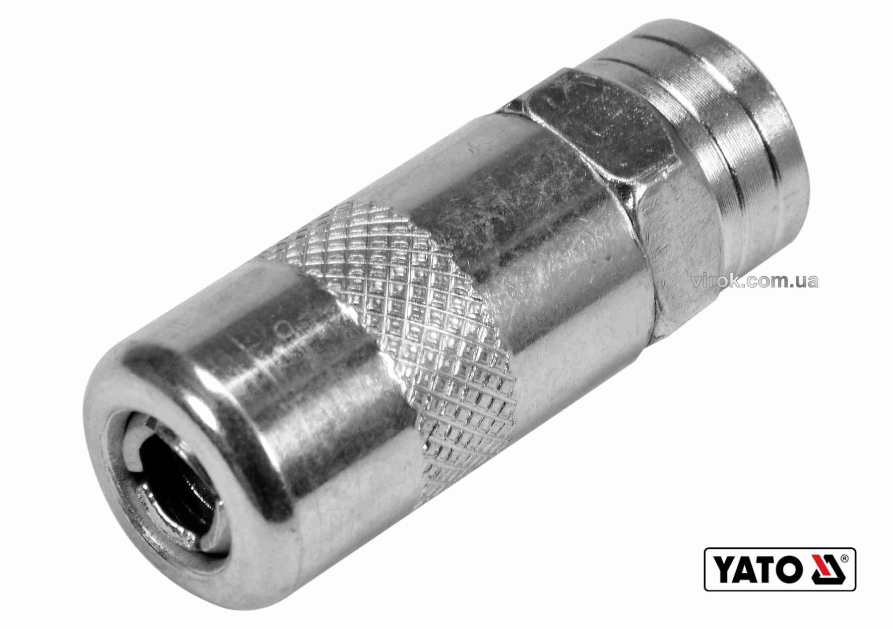 YATO Наконечник сполучний для трубки мастильного шприца YATO : Ø= 15 мм  | YT-07102