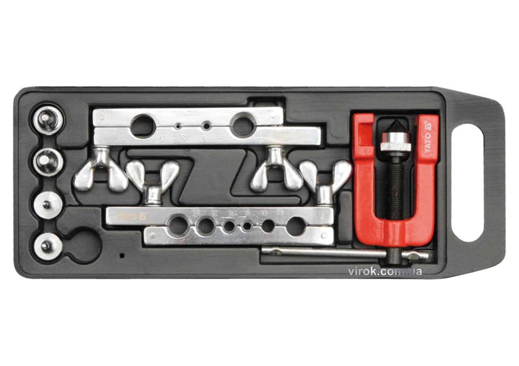 YATO Прес для ручного розширення труб YATO, Набір Ø 3-19 мм  | YT-2180