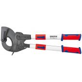 KNIPEX Ножницы для резки кабелей (по принципу трещотки) с выдвижными рукоятками Knipex, 95 32 060 | 