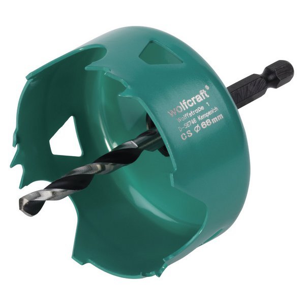 Wolfcraft кольцевая пила из углеродистой стали Ø 60 // 5966000