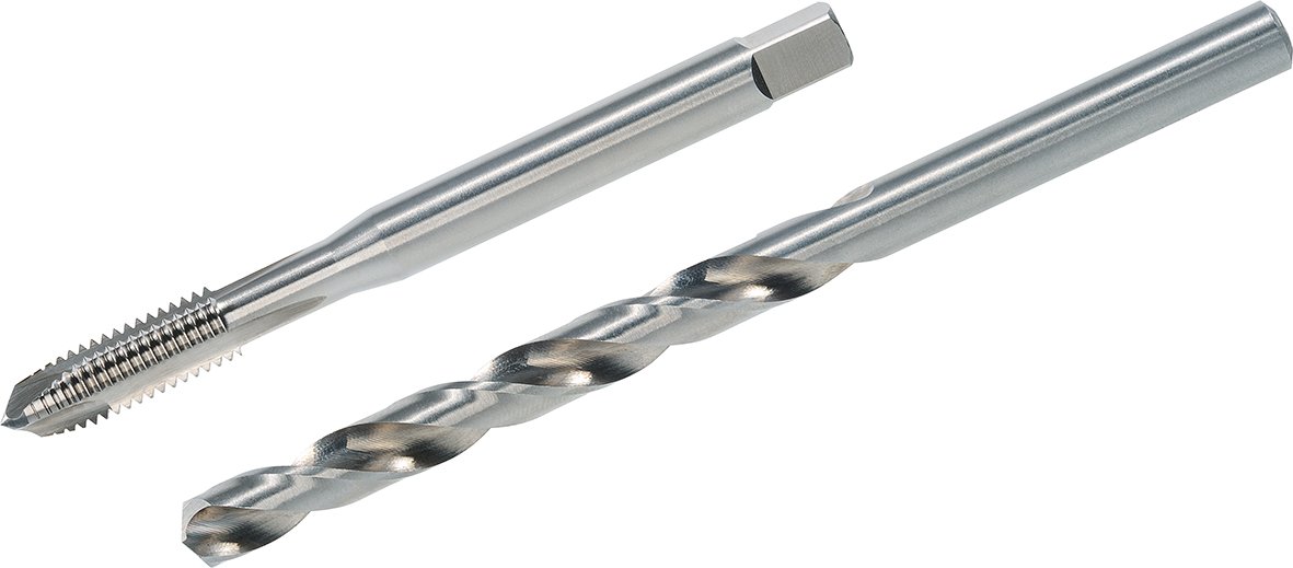 VÖLKEL Набір TwinBox мітчик + спіральний свердло, DIN 371, HSS-E, M 10x1,5 37595