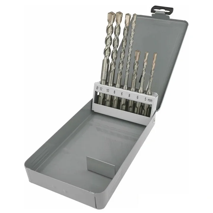 Heller Набор буров PREFIX SDS-plus 5/6 / 8-6 / 8/10/12; гранит, бетон, кирпич