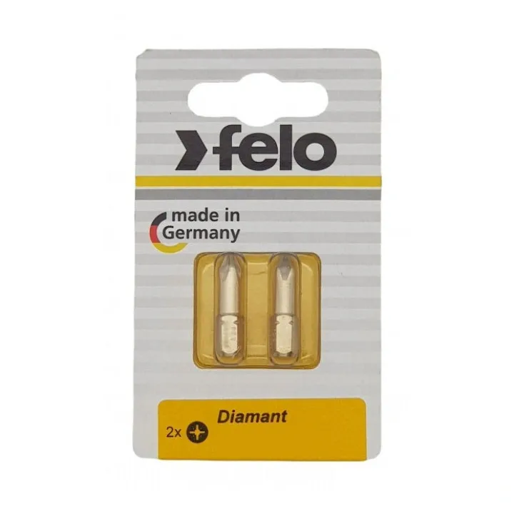 Бита FELO PZ3х25 мм DIAMANT, 1/4, С 6,3, ВОХ. (02103086)