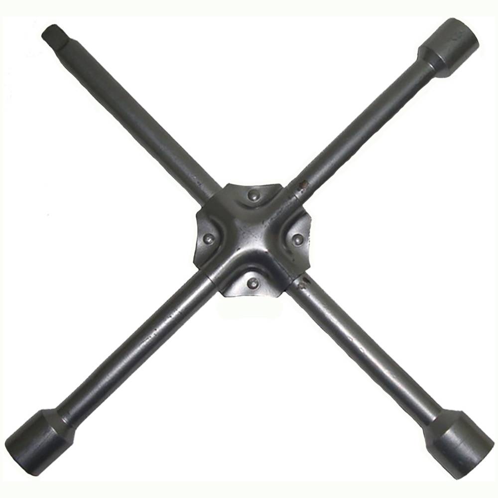 Ключ балонний хрестоподібний посиленний 17ммх19ммх21ммx1/2 Technics | 49-381