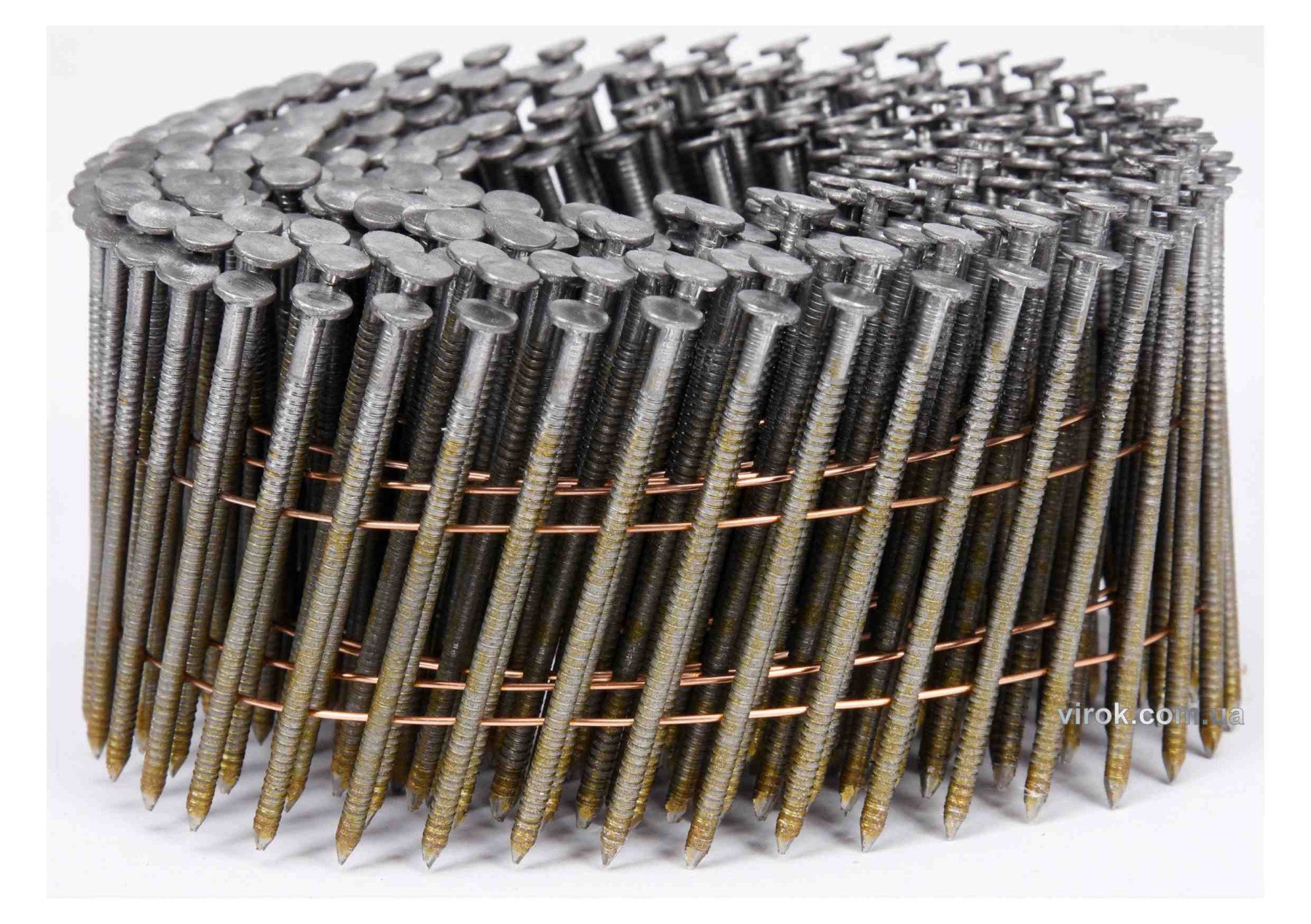 VOREL Цвяхи барабанні до пневматичного пістолета : L=50ммØ=2.1мм,5400 шт. YT-09212/YT-09213/YT-09214