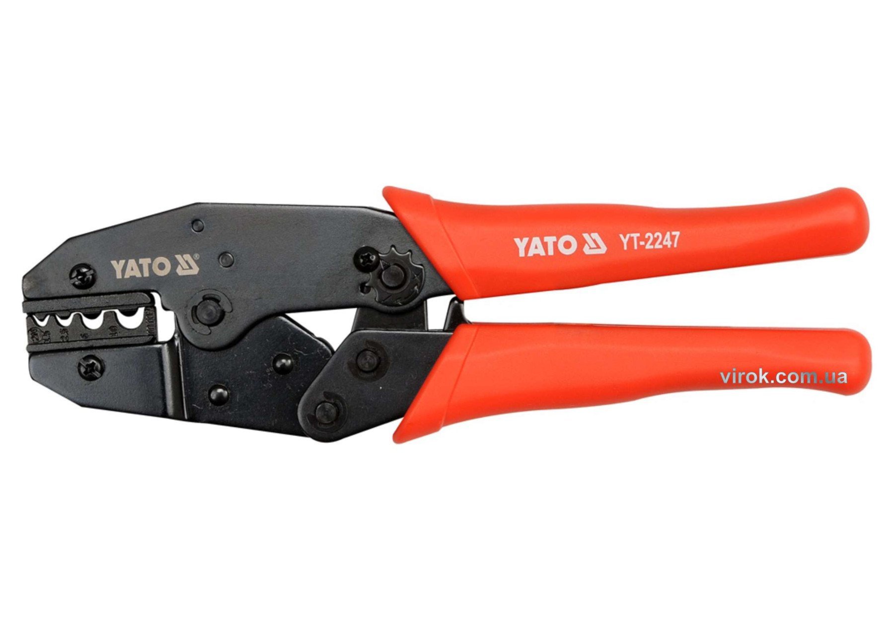 YATO Кліщі для обтискання і зачистки проводів YATO, L=220 мм  | YT-2247