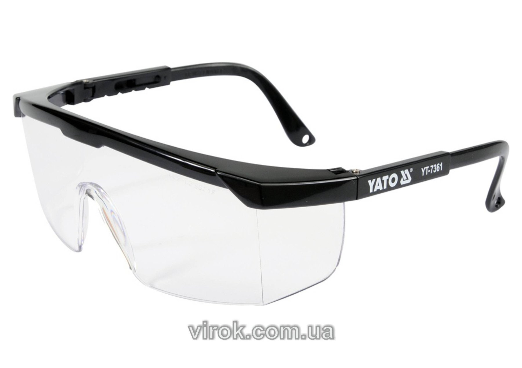 YATO Окуляри захисні YATO відкриті, прозорі на оправі  | YT-7361