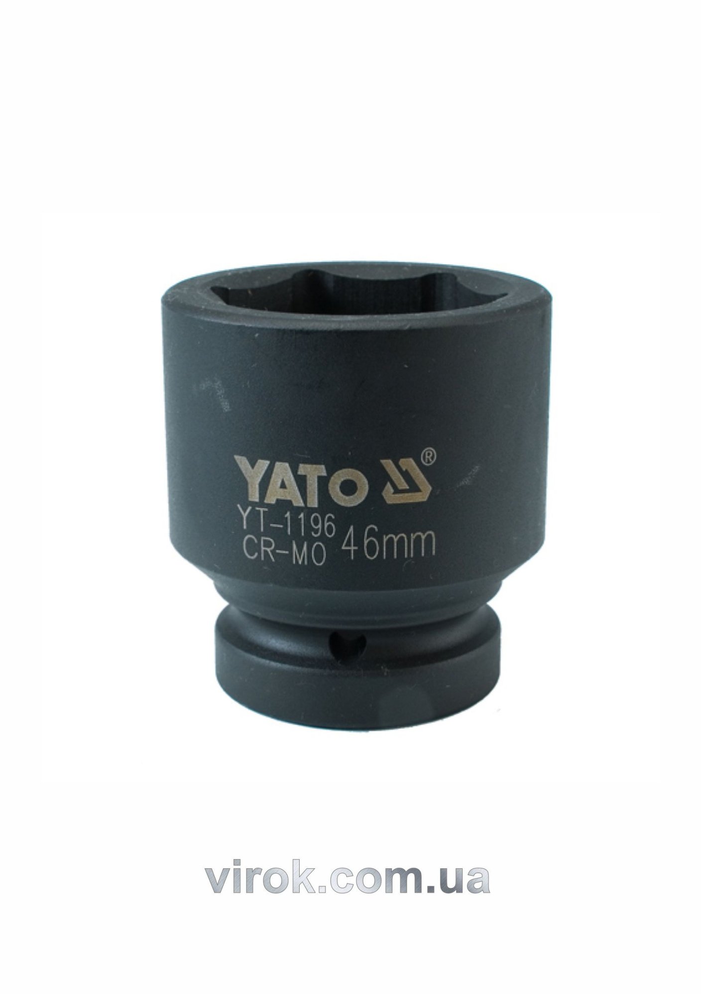 YATO Головка торцева ударна 6-гранна YATO : квадрат 1", М= 46 мм, L= 73 мм  | YT-1196