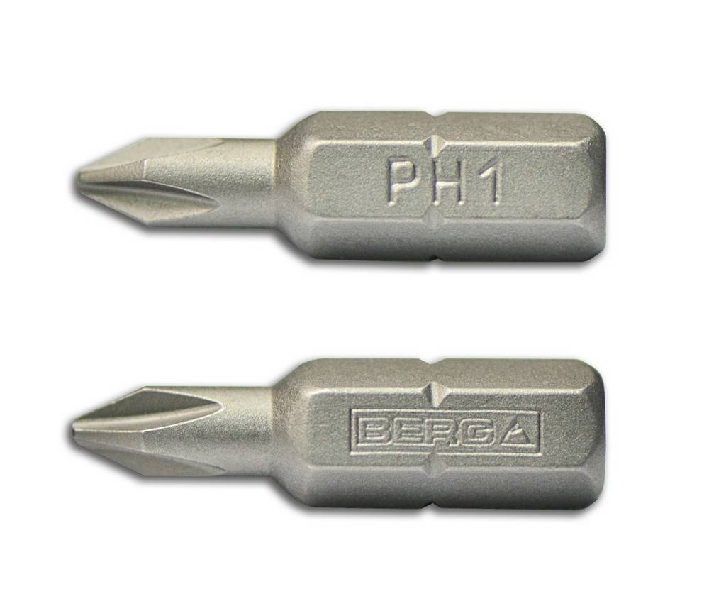 Викрутні насадки, S2, PH2, 25мм, 100шт Berg | 47-158