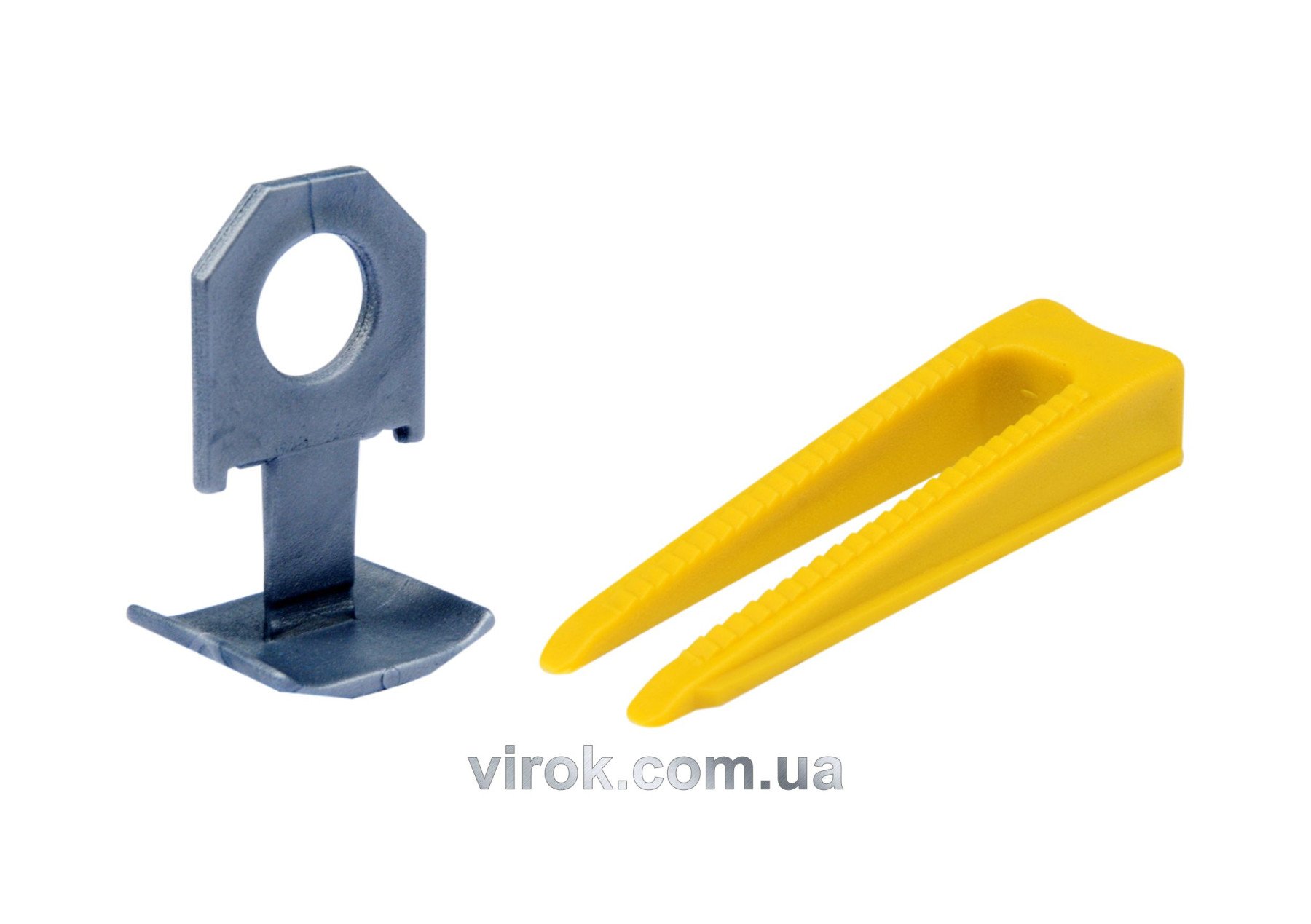 VOREL Кліпси і клини для викладання керамічної клитки : 1.5 mm, t≤ 14 мм. 50+50 (Шт/Уп.)  | 04691