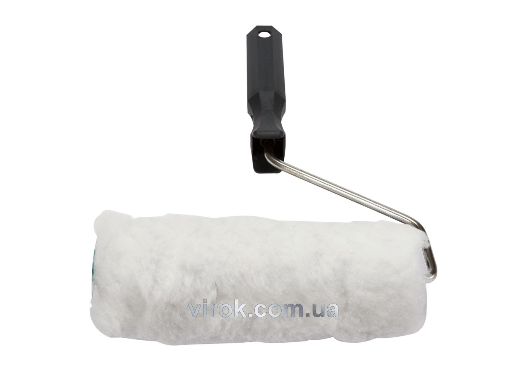 VOREL Валик в зборі поліестеровий : L= 18 см, Ø= 6 мм, білий  | 09345