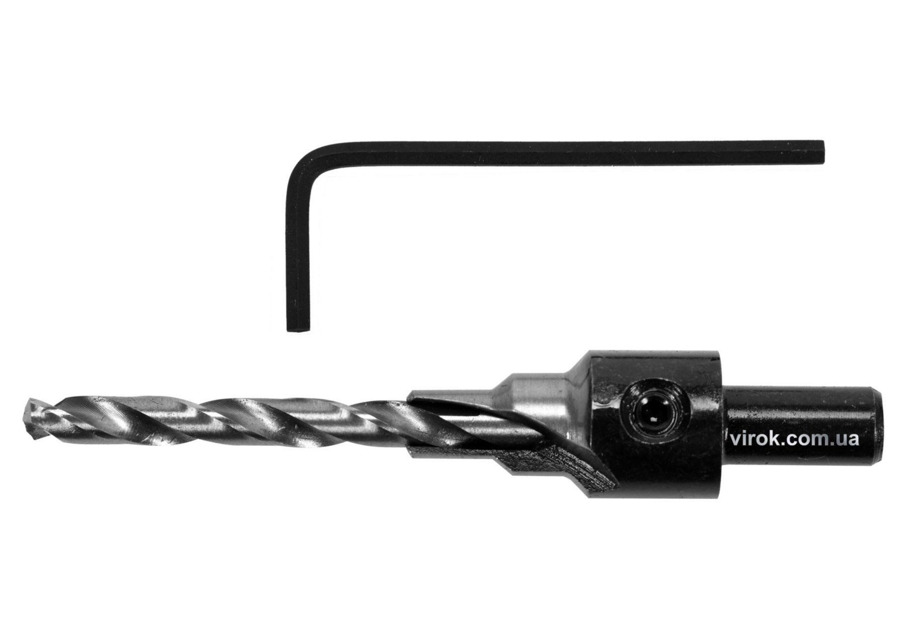 YATO Свердло конфірматне по дереву YATO Ø= 5/7 мм, хвостовик Ø= 8 мм, з 6-гран. ключем  | YT-33022