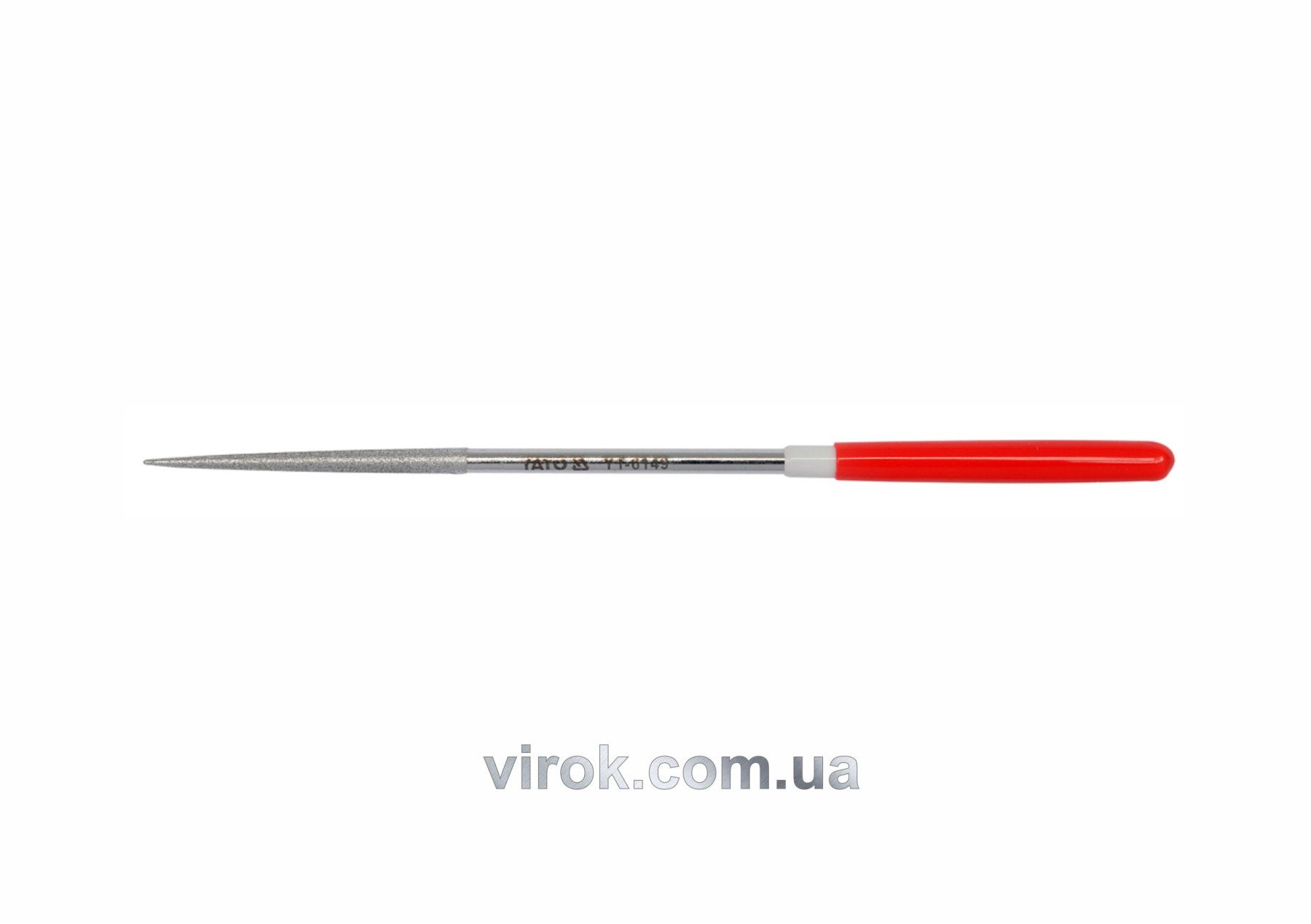 YATO Надфіль алмазний YATO круглий, l= 160/50 мм, Ø= 4 мм  | YT-6149