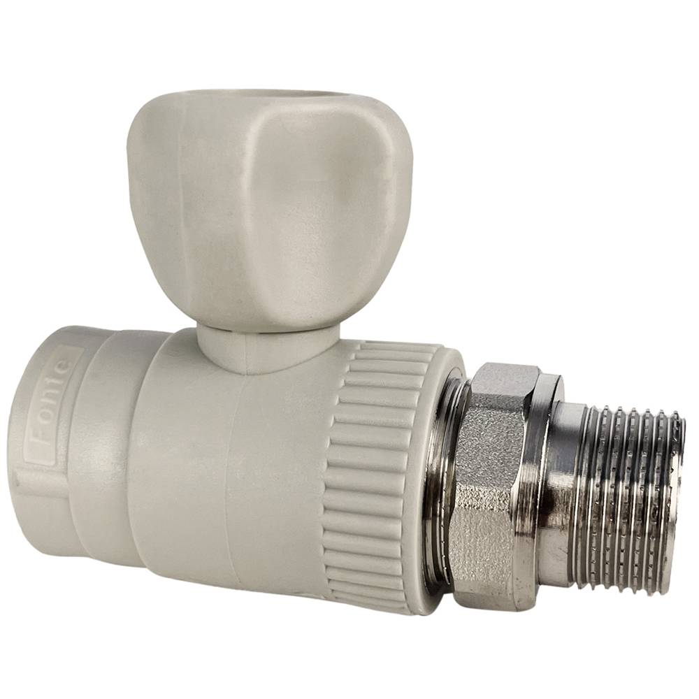 Кран прямий радіаторний PP-RCT 25х3/4 Fonte | 78-849