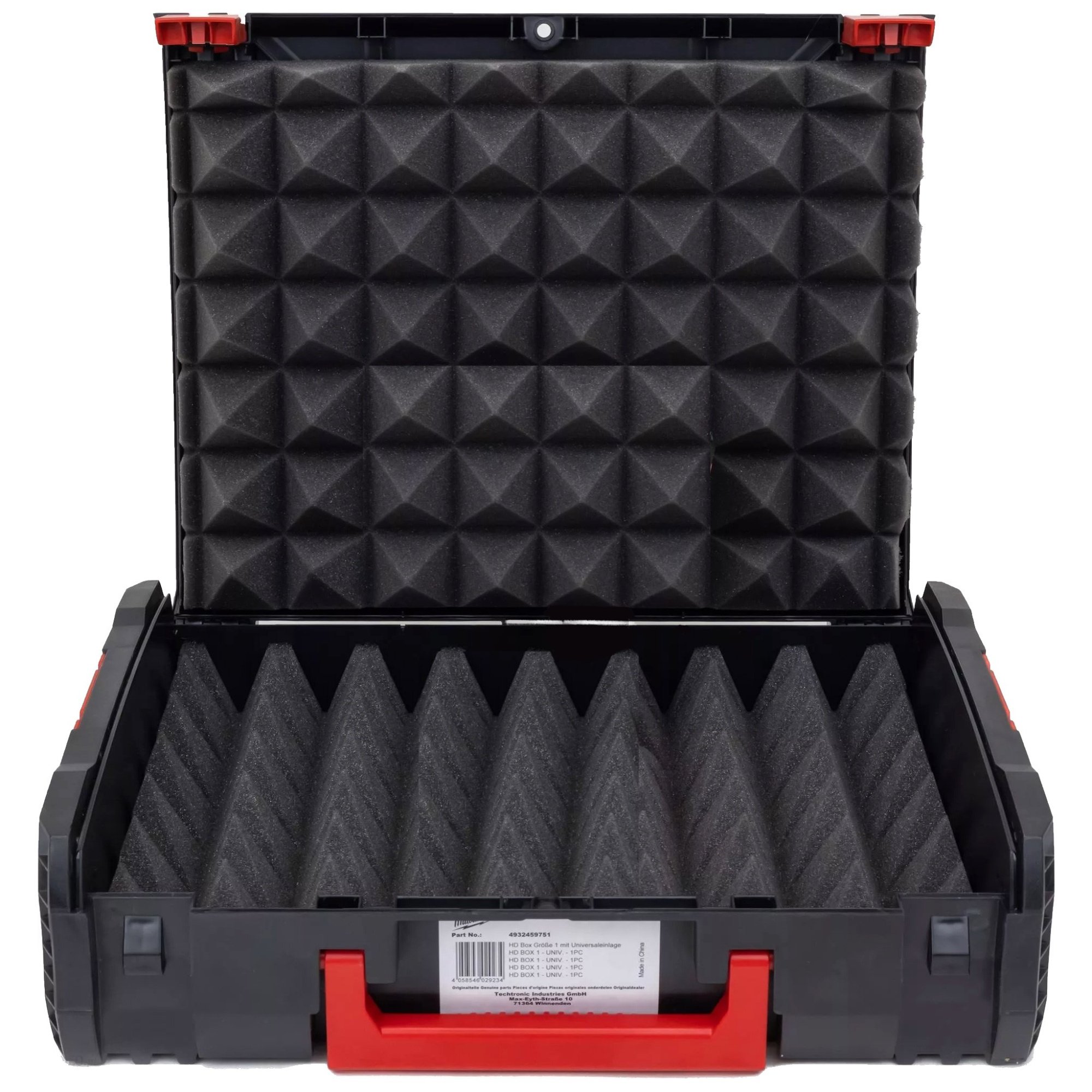 MILWAUKEE Ящик органайзер HD Box универсальный поролоновая вставка 4932459751 | 4932459751