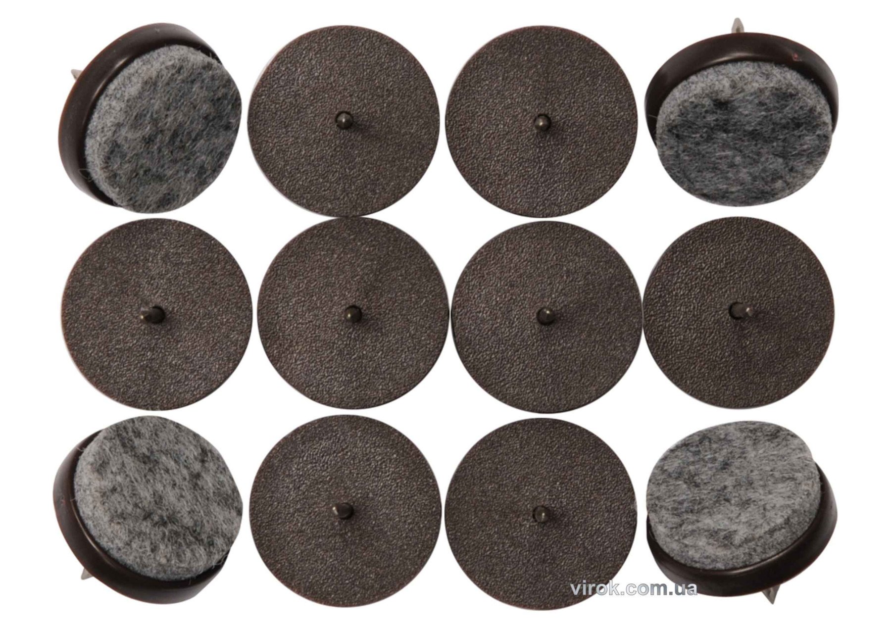 VOREL Наб. войл. протект. на гвоздях 24мм/12шт 74922