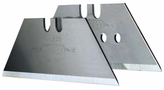 STANLEY 1-11-916 Лезвие ножа 1992Н (с отверстиями) для отделочных работ усиленное, 100 шт.