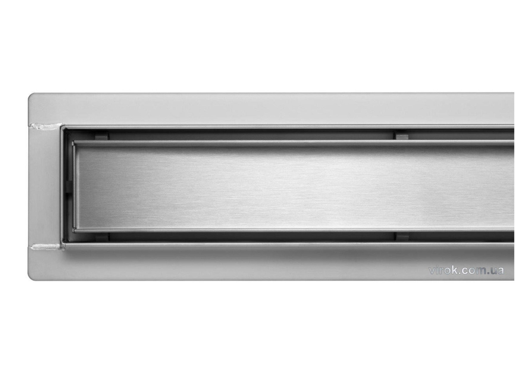 FALA Трап підлоговий зливний з нержавіючої сталі "ROTARY" ; 90x 4х 5 см, обертовий сифон  | 75349