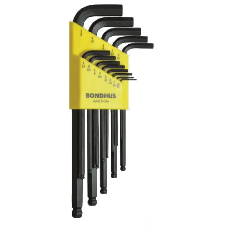 Набор ключей Bondhus шестигранный 13 шт, 1,27—17,0 мм, сферич. удлин. (арт. 10989)