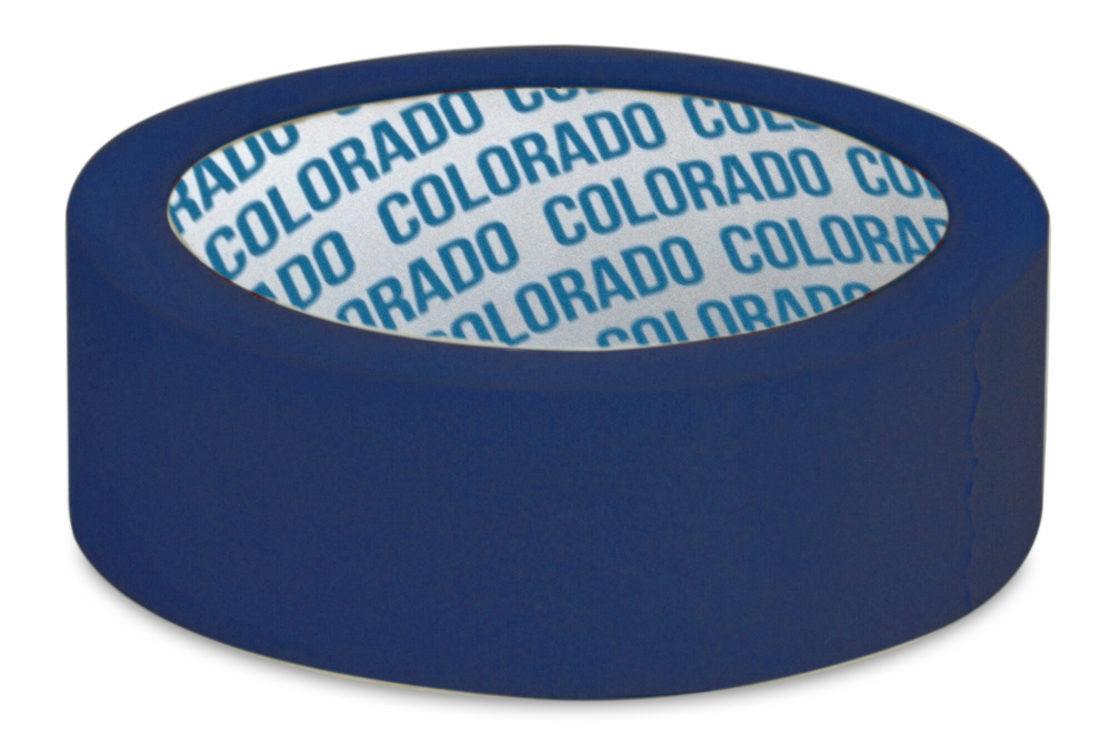10-076 Лента малярная, максимальная фиксация, синяя, 25мм х 20м Colorado 