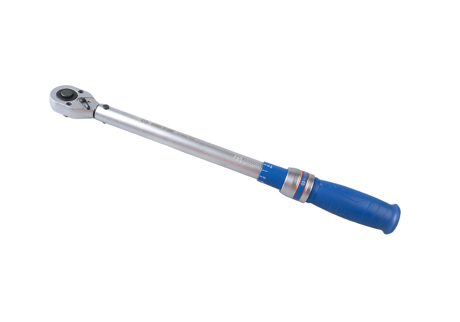 KING TONY Ключ динамометрический 1/2" регулируемый, 70~340NM, резиновая ручка | 34464-2FG