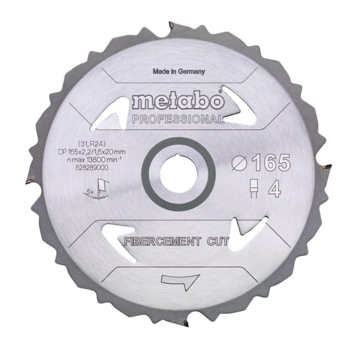 Пиляльний диск для стружкових плит Metabo PROFESSIONAL (165x2.2x20 мм) (628289000)