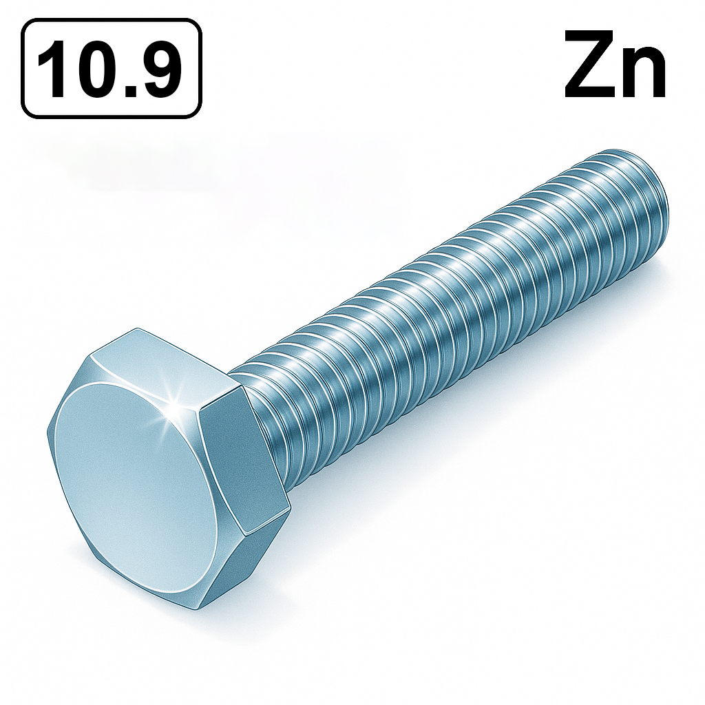 Болт DIN 933 M24x190 10,9 цинк